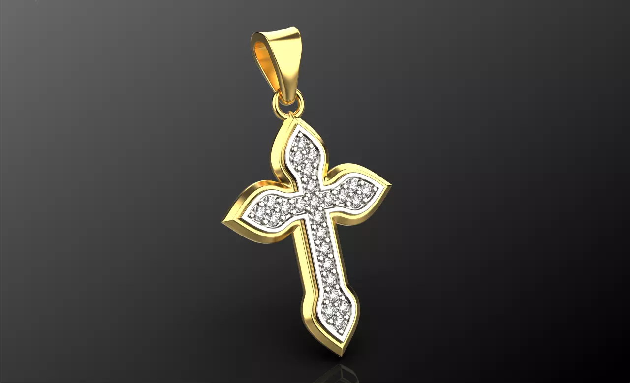 cross 0409 3D print model_0