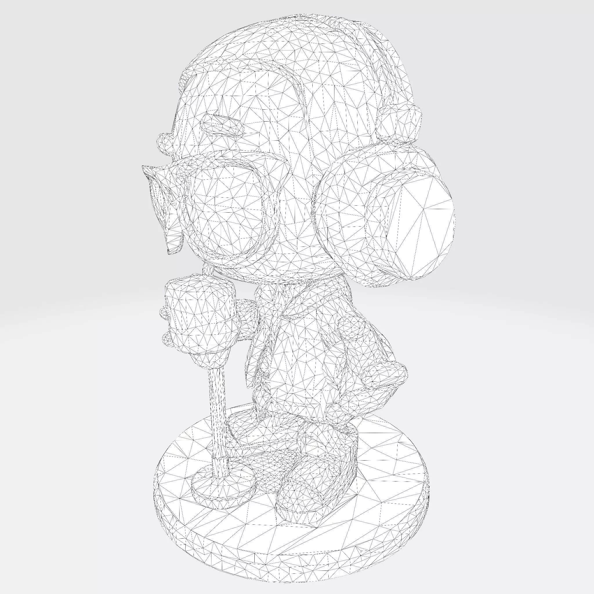 Cool Rapper Character 3D Model ready for 3D Printing 3D print model_7