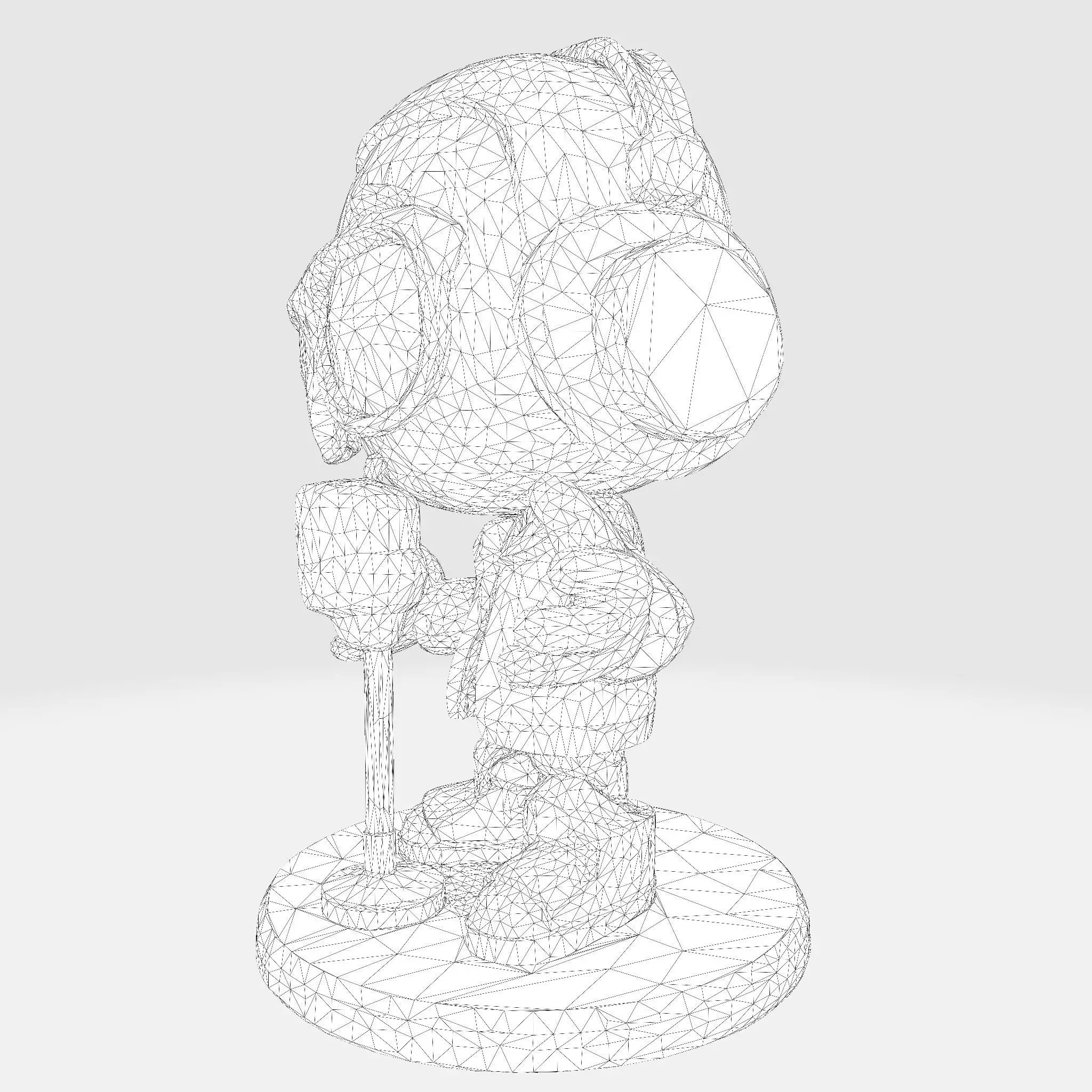 Cool Rapper Character 3D Model ready for 3D Printing 3D print model_8