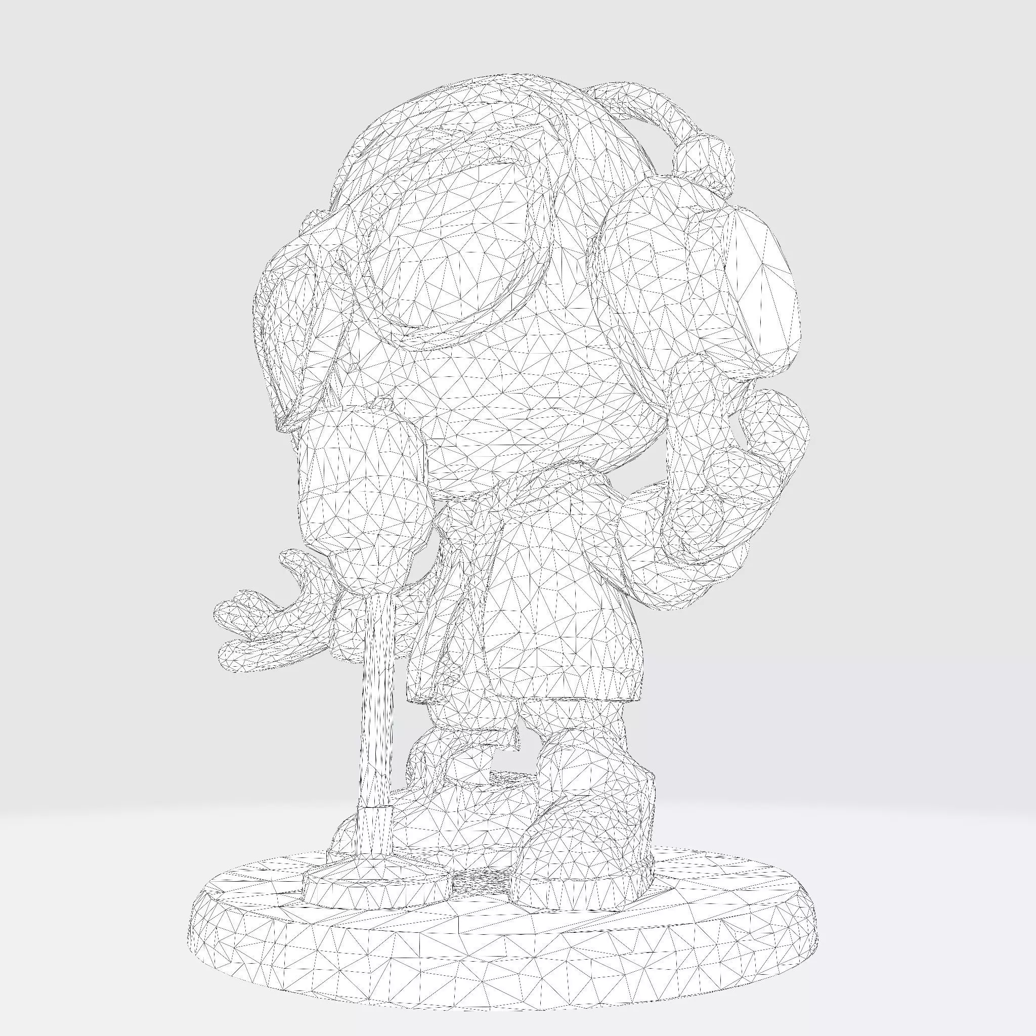 Cool Rapper Character 3D Model ready for 3D Printing 3D print model_15