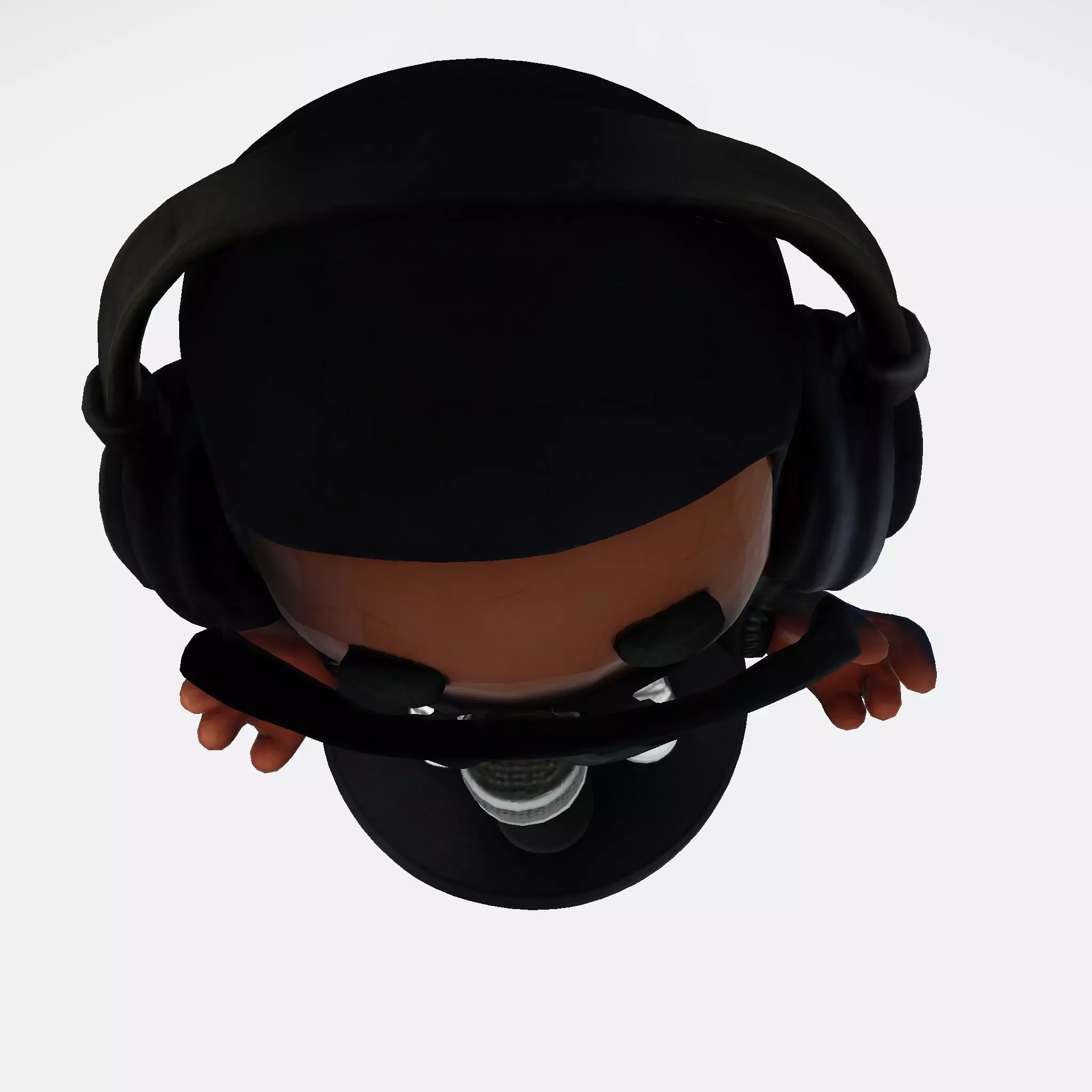 Cool Rapper Character 3D Model ready for 3D Printing 3D print model_13