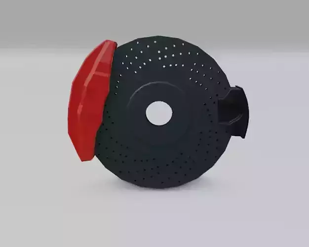 RR Calipers and Brackets LAM 3D model