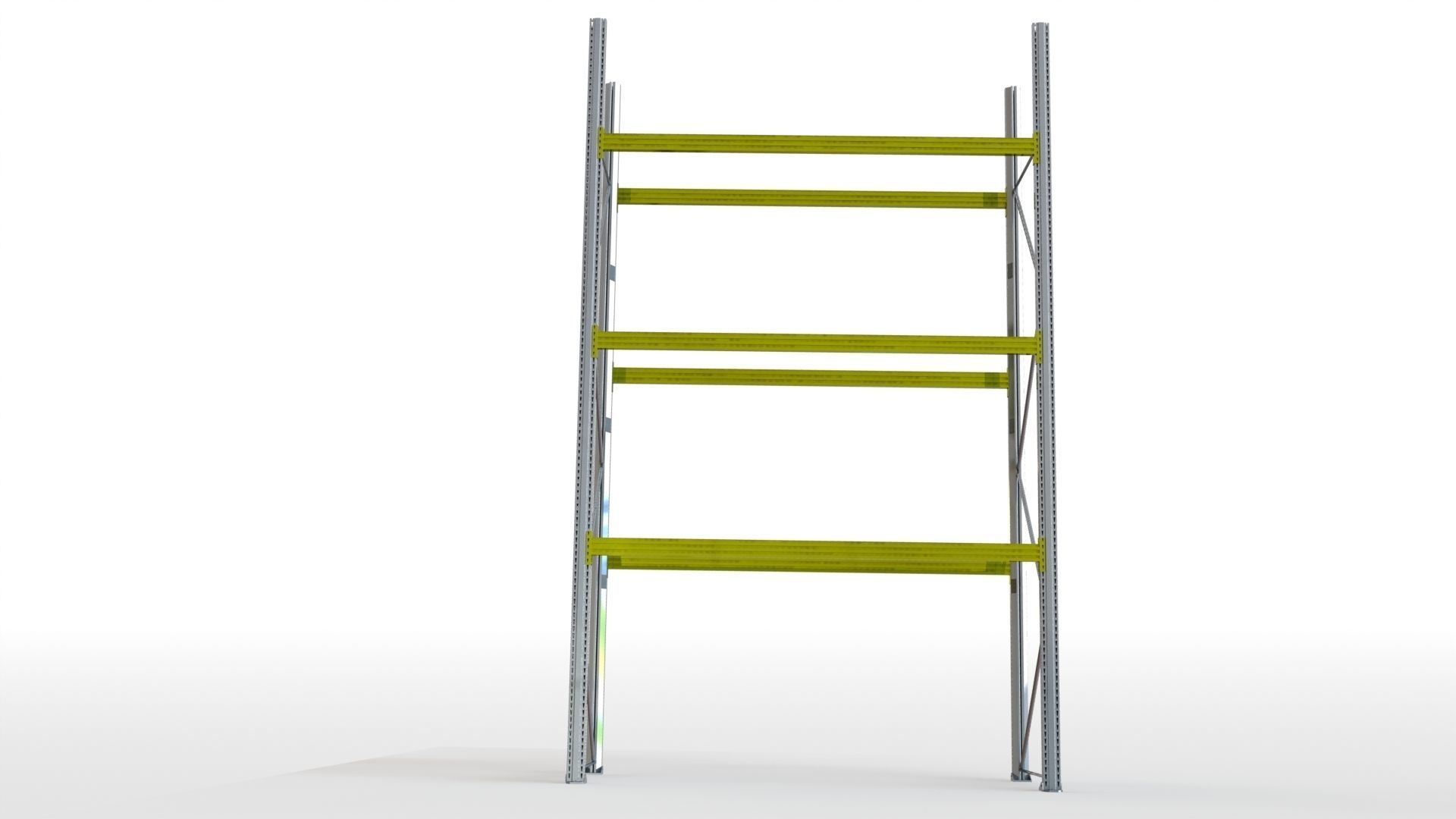 Warehouse Rack 3D model_2