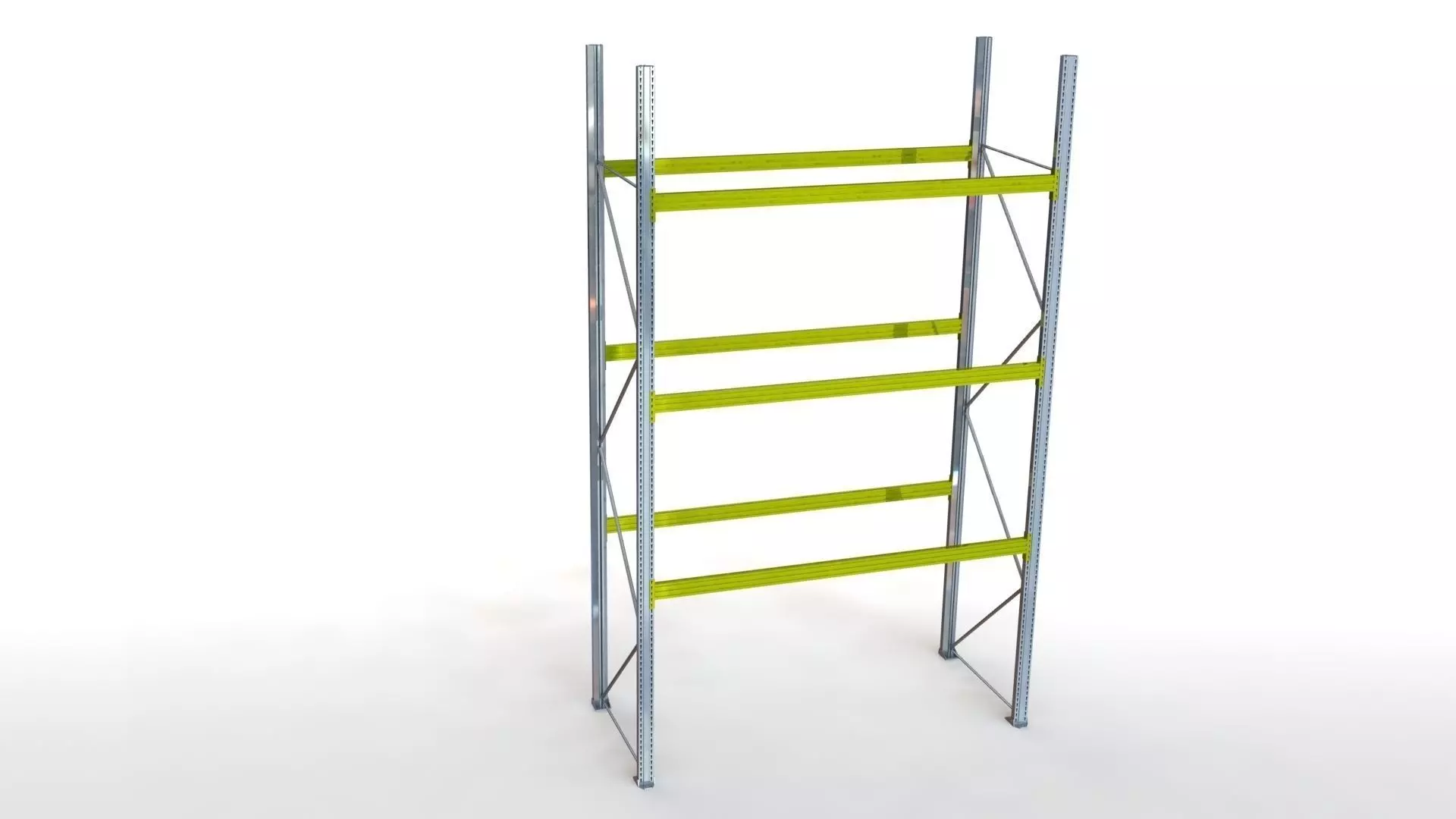 Warehouse Rack 3D model_0