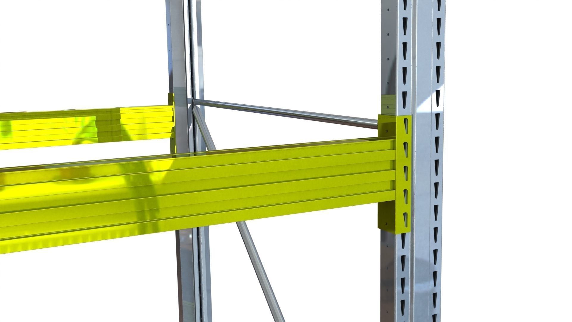 Warehouse Rack 3D model_5