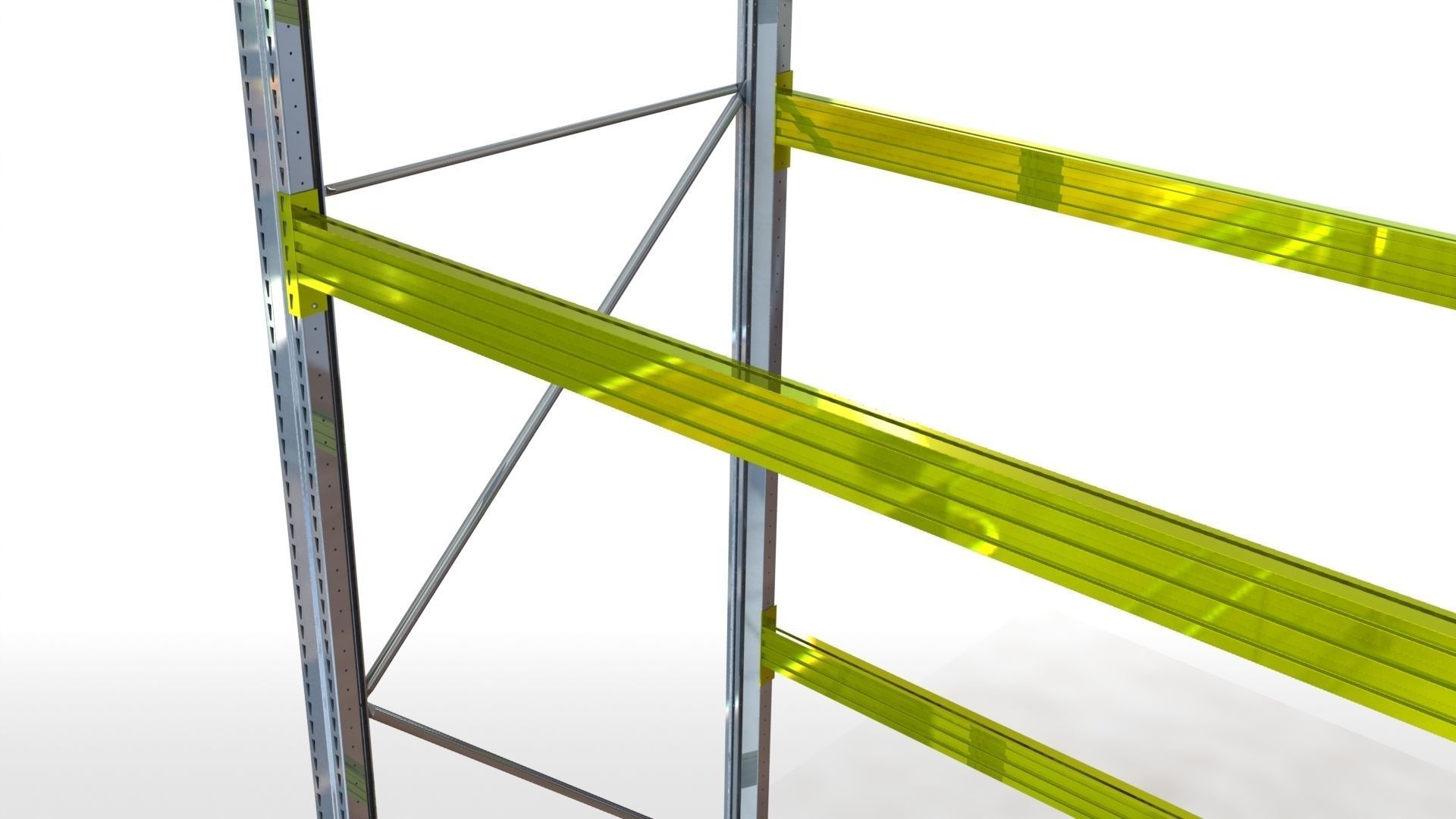 Warehouse Rack 3D model_9