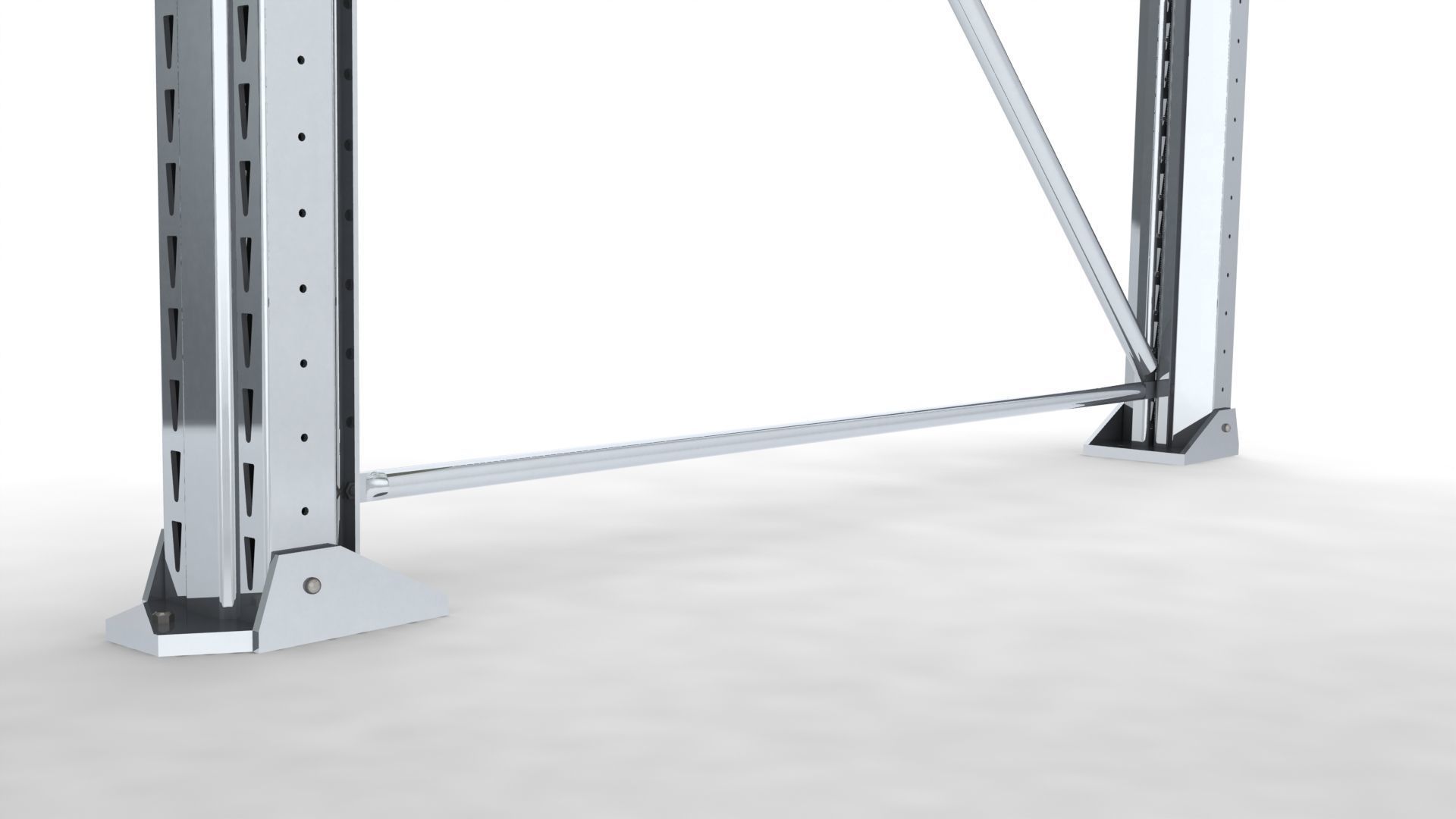 Warehouse Rack 3D model_6