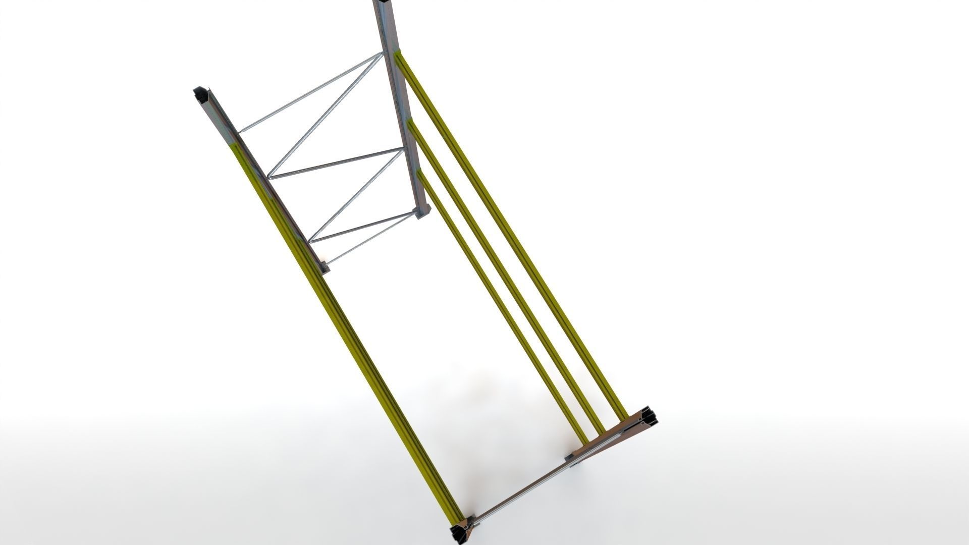 Warehouse Rack 3D model_4