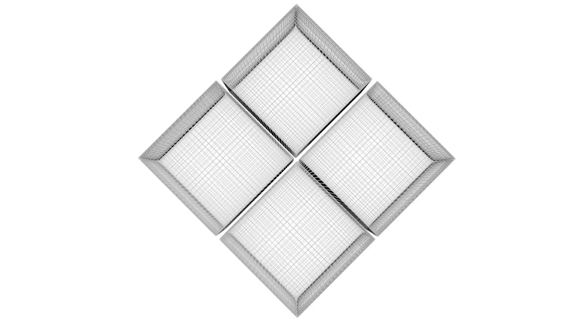 Minecraft Primary Ore Blocks 3D model_13