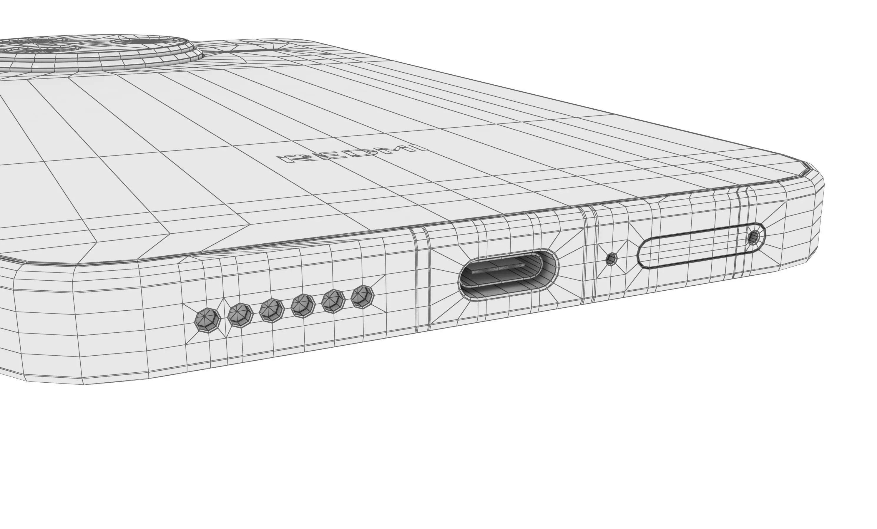 Xiaomi Redmi K80 All Colors 3D model_25