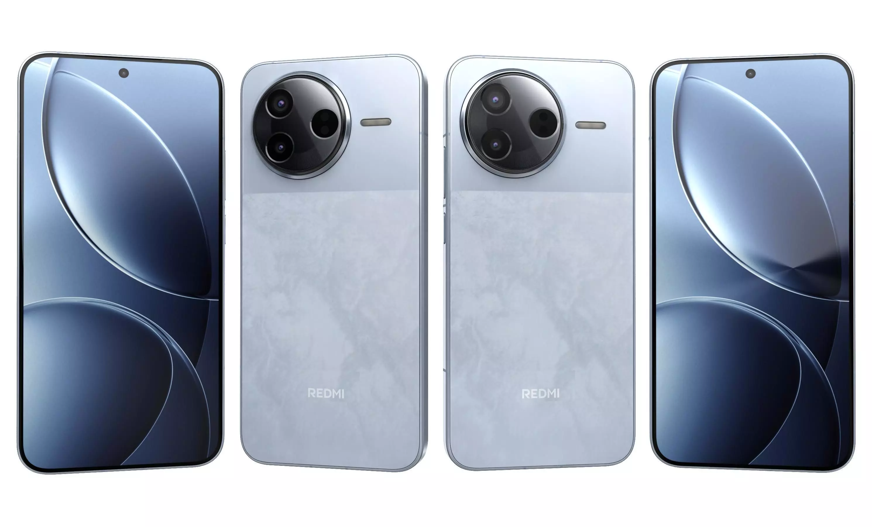 Xiaomi Redmi K80 All Colors 3D model_30