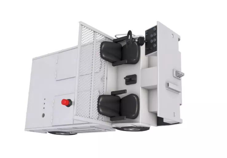 Military Aircraft Tugs 3D model_1