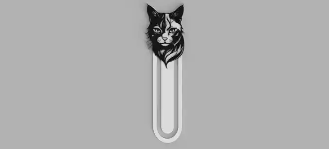 Cat Head Other 2 Logo Bookmark