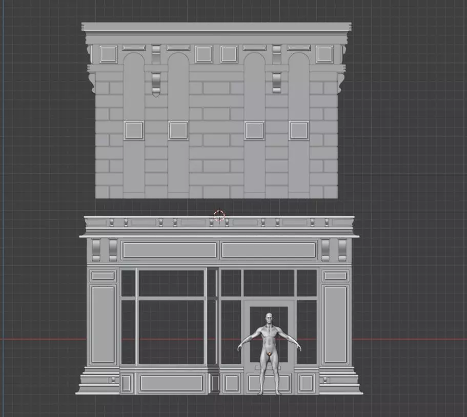3D Printable Diorama Tall Building 3D print model_5