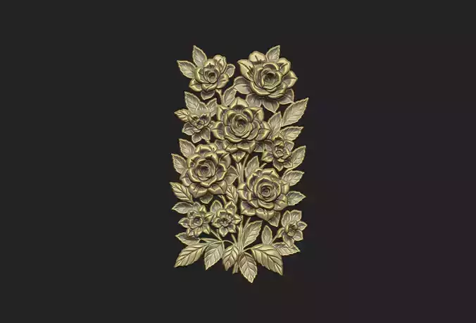 Roses cluster branch thorn love luxury romantic 