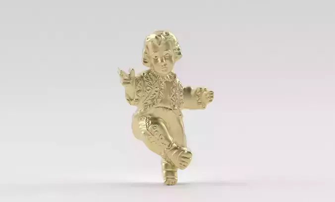 Divine Child Jesus Pendant  - Christ Child Pendant 