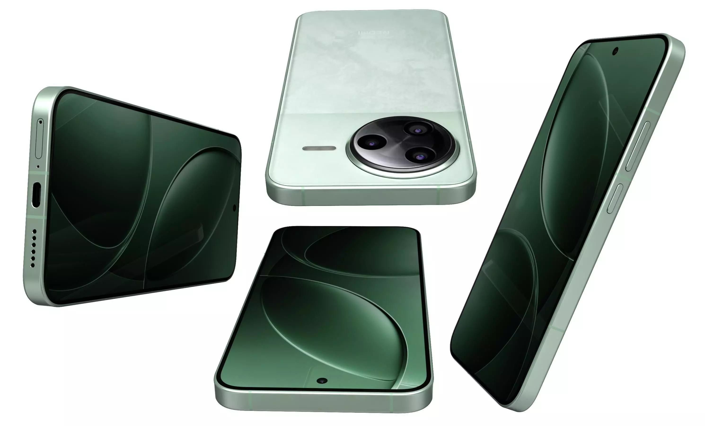 Xiaomi Redmi K80 Pro Mint 3D model_8