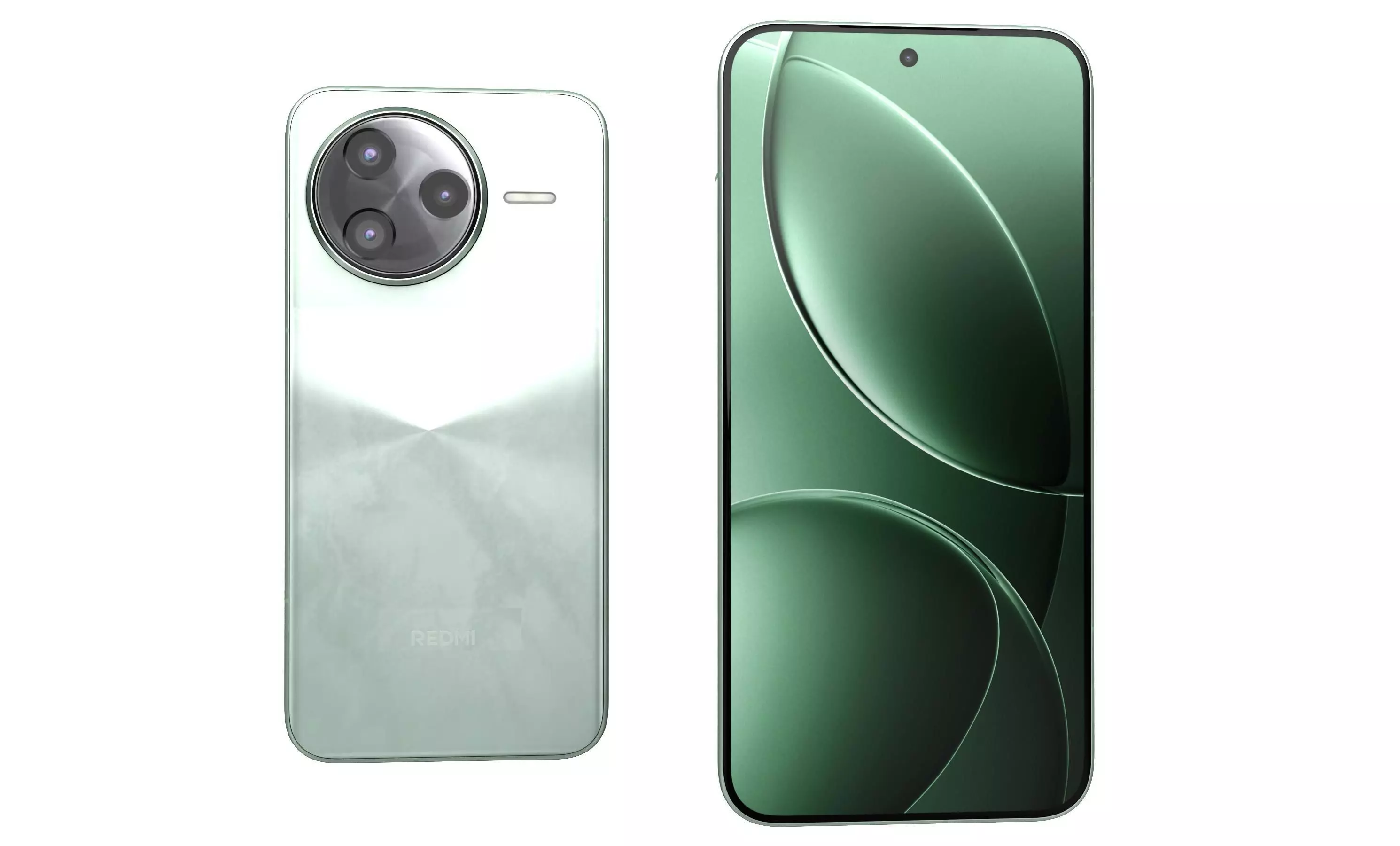 Xiaomi Redmi K80 Pro Mint 3D model_2