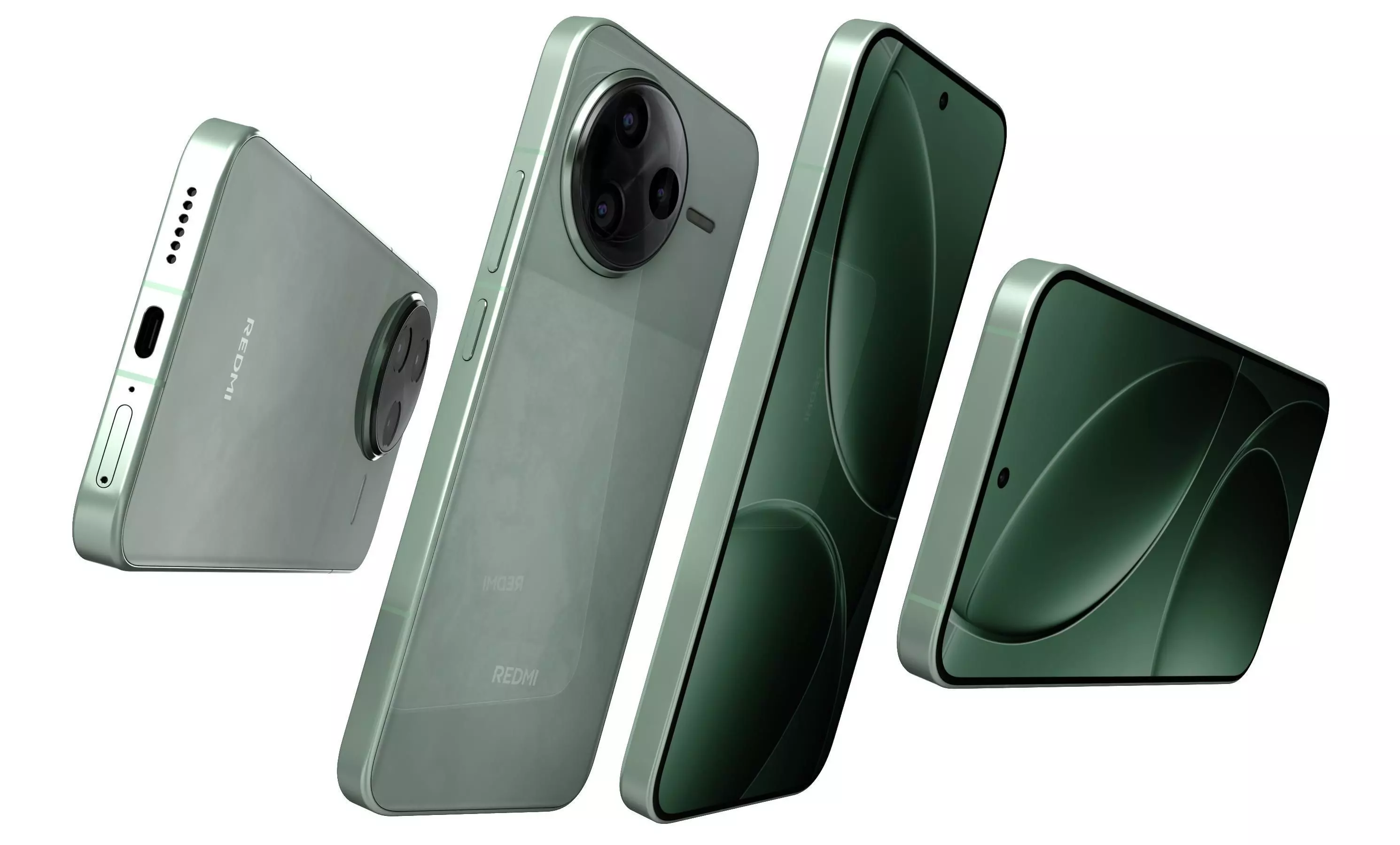 Xiaomi Redmi K80 Pro Mint 3D model_6