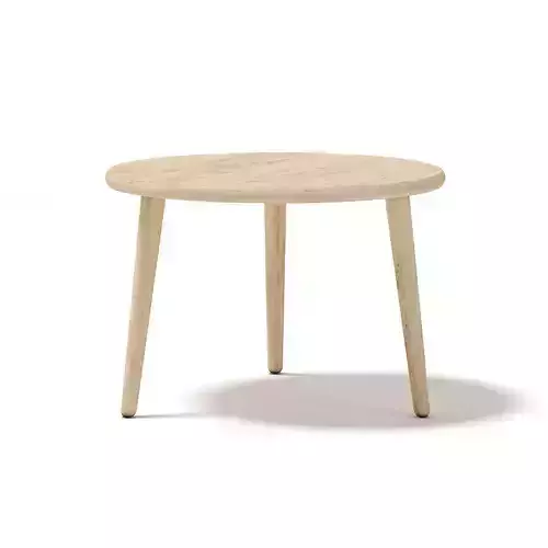 Round Wooden Coffee Table