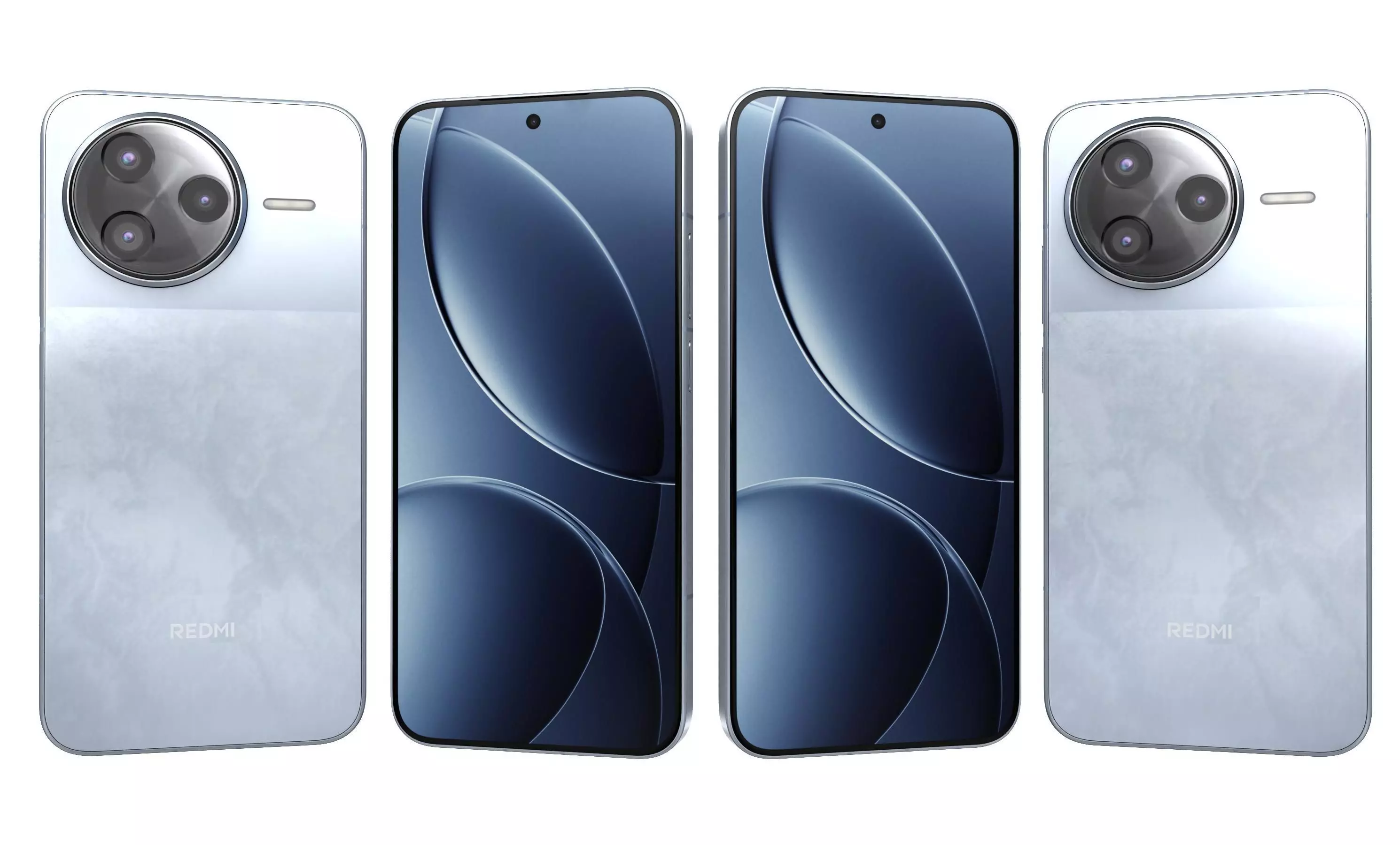 Xiaomi Redmi K80 Pro All Colors 3D model_3