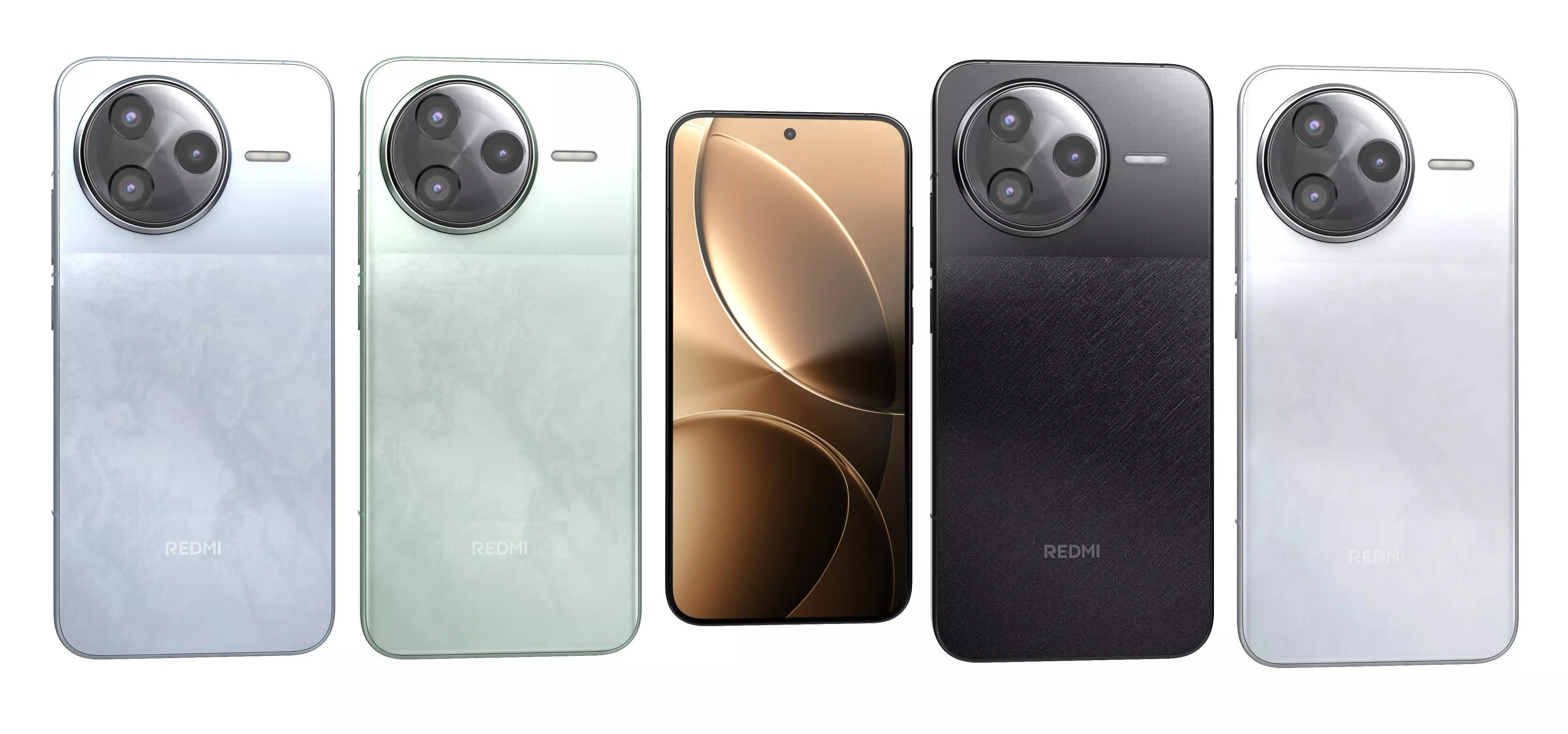 Xiaomi Redmi K80 Pro All Colors 3D model_0