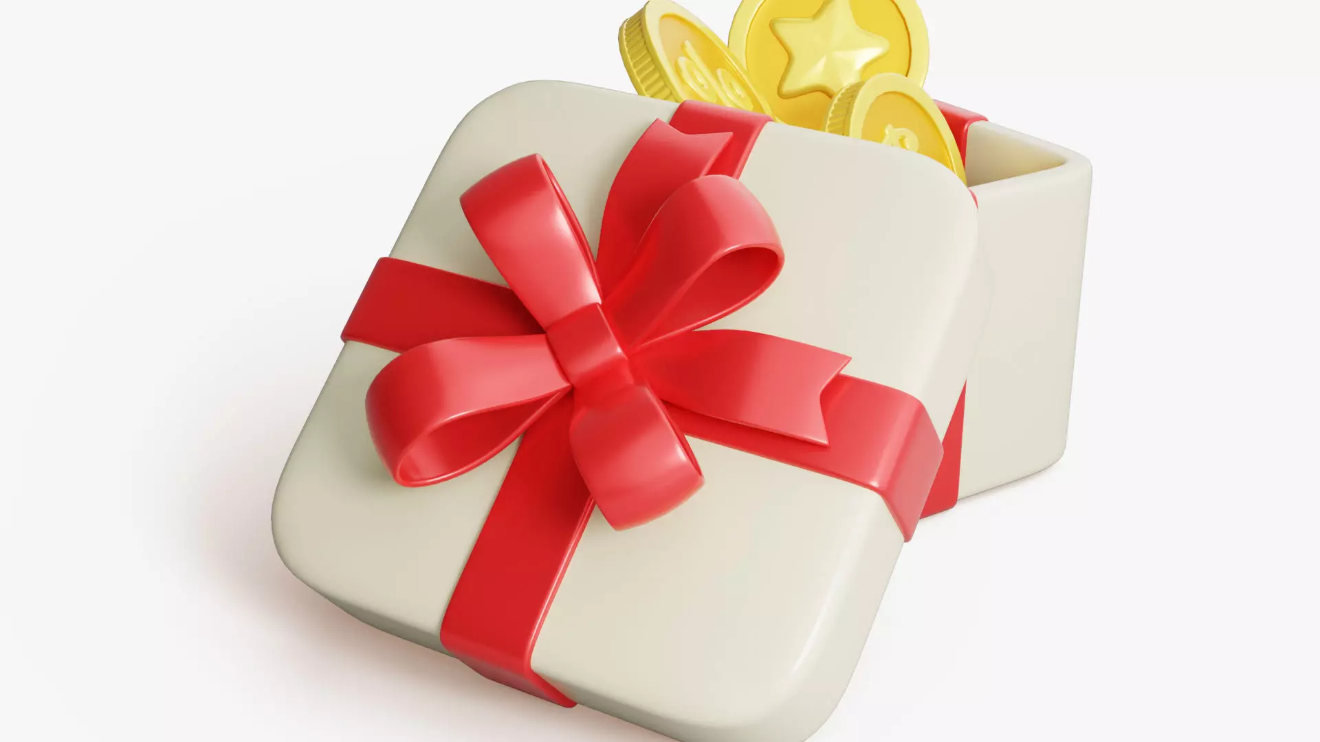 Gift Reward Box 3D model_6