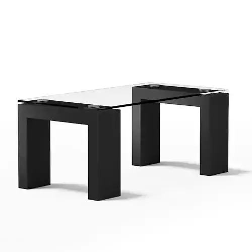 Glass Rectangular Coffee Table