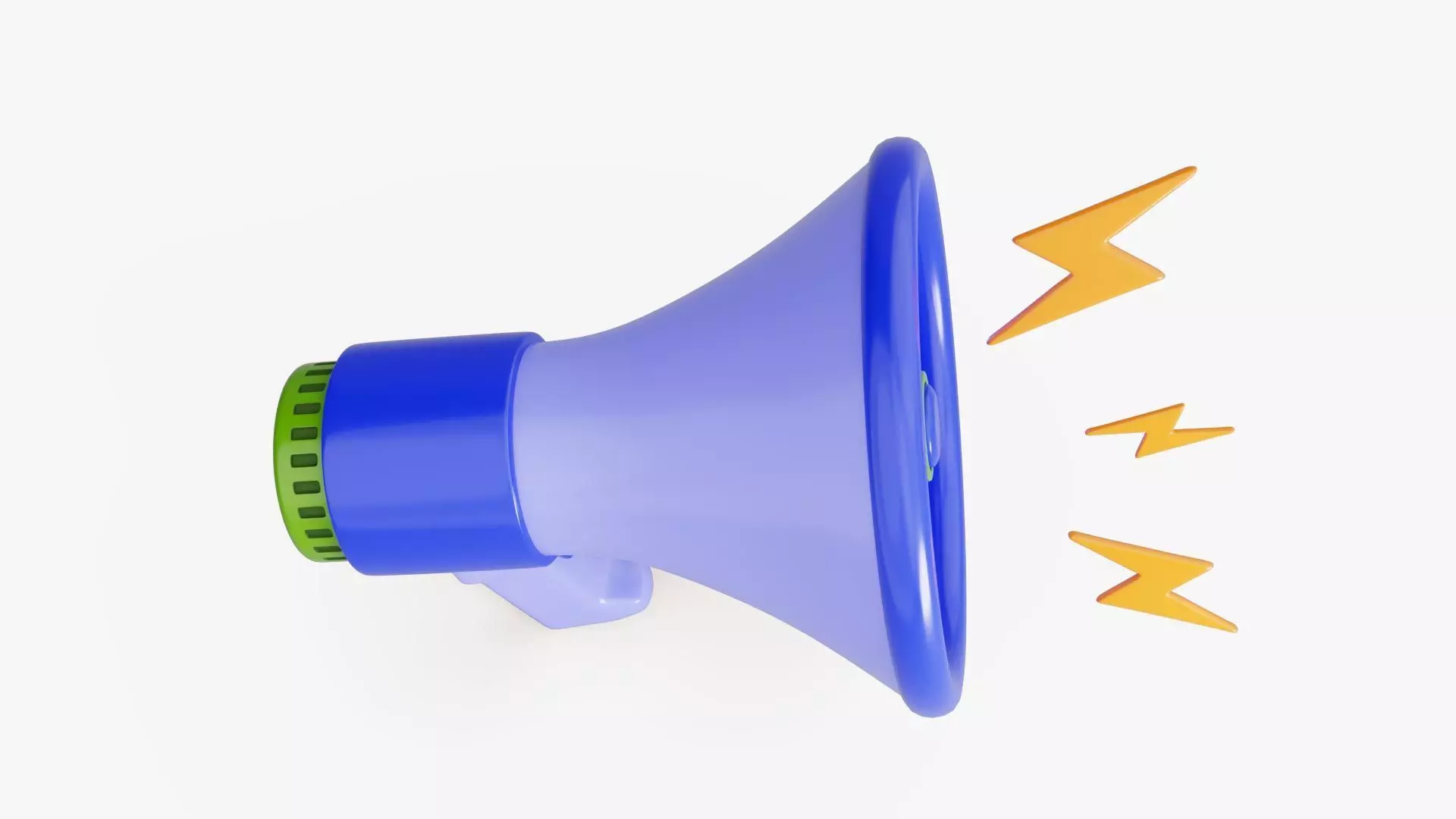 Discount Megaphone 3D model_6