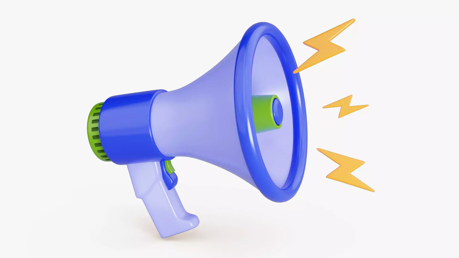 Discount Megaphone 3D model_2