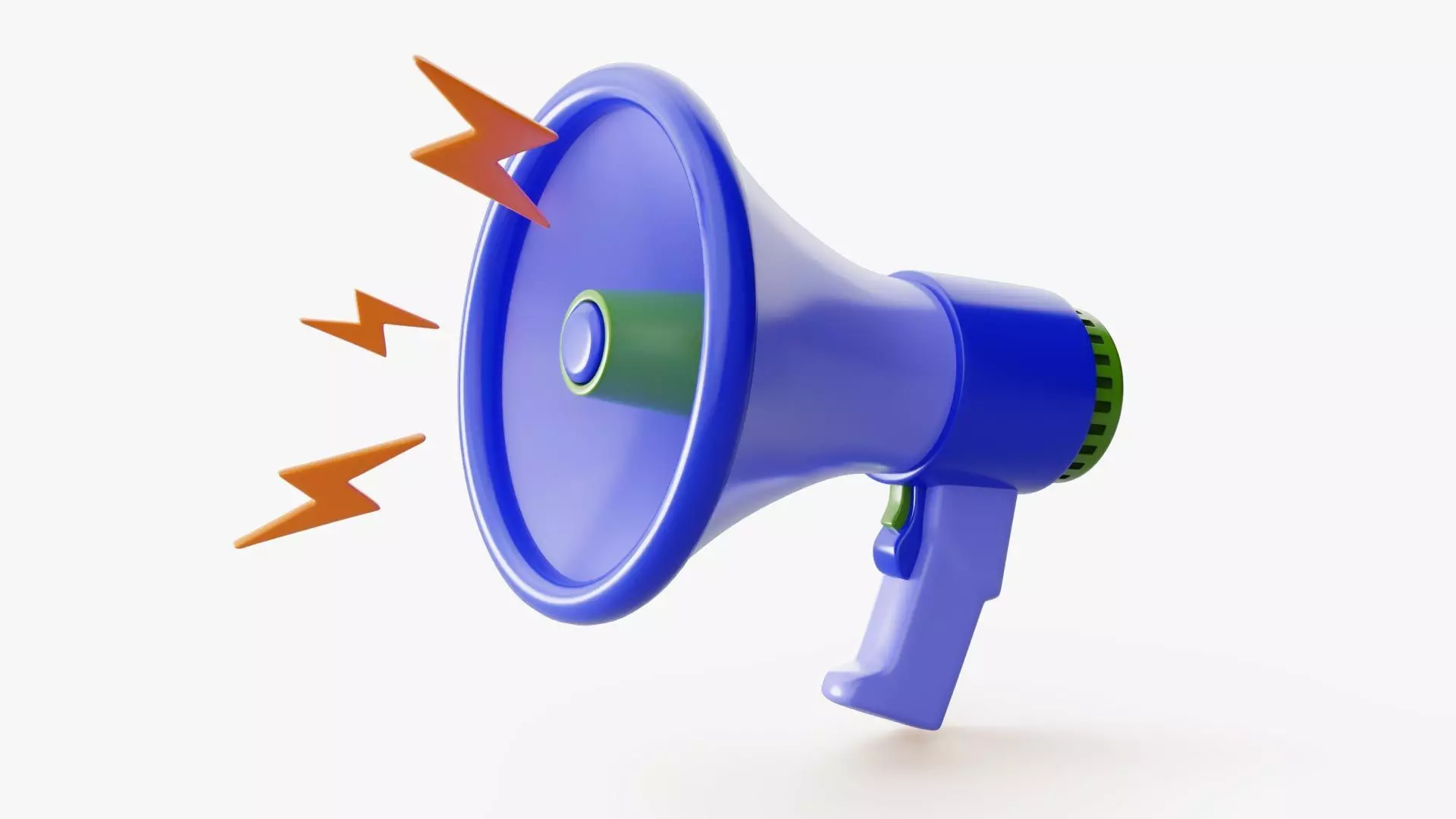 Discount Megaphone 3D model_5
