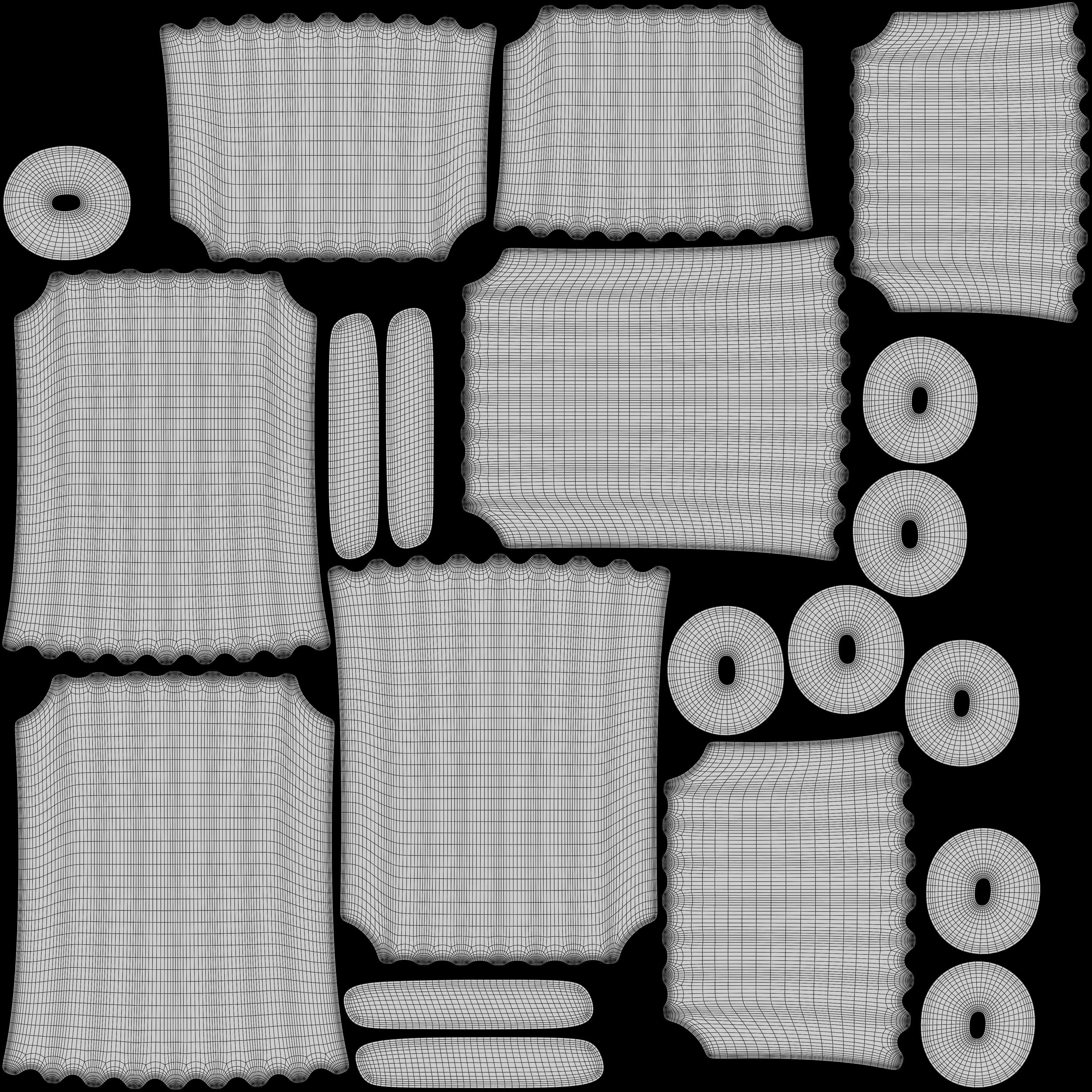 Discount Coupon Ticket 3D model_8