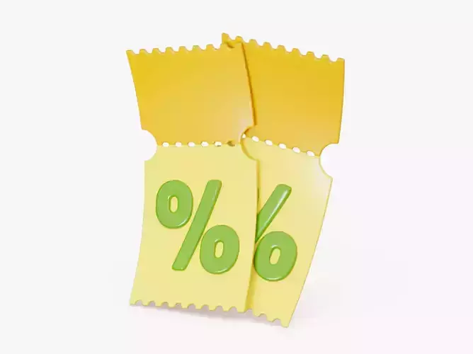 Discount Coupon Ticket