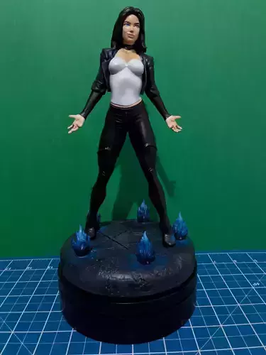 Zatanna version character from DC universe 3 scales sizes