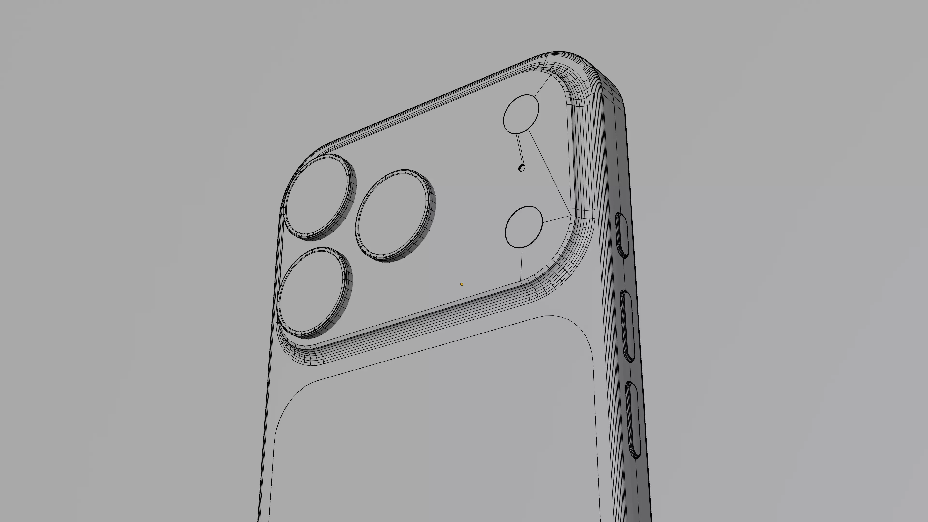 iPhone 17 Pro 3D Model High Quality Smartphone Visualization Free 3D model_1