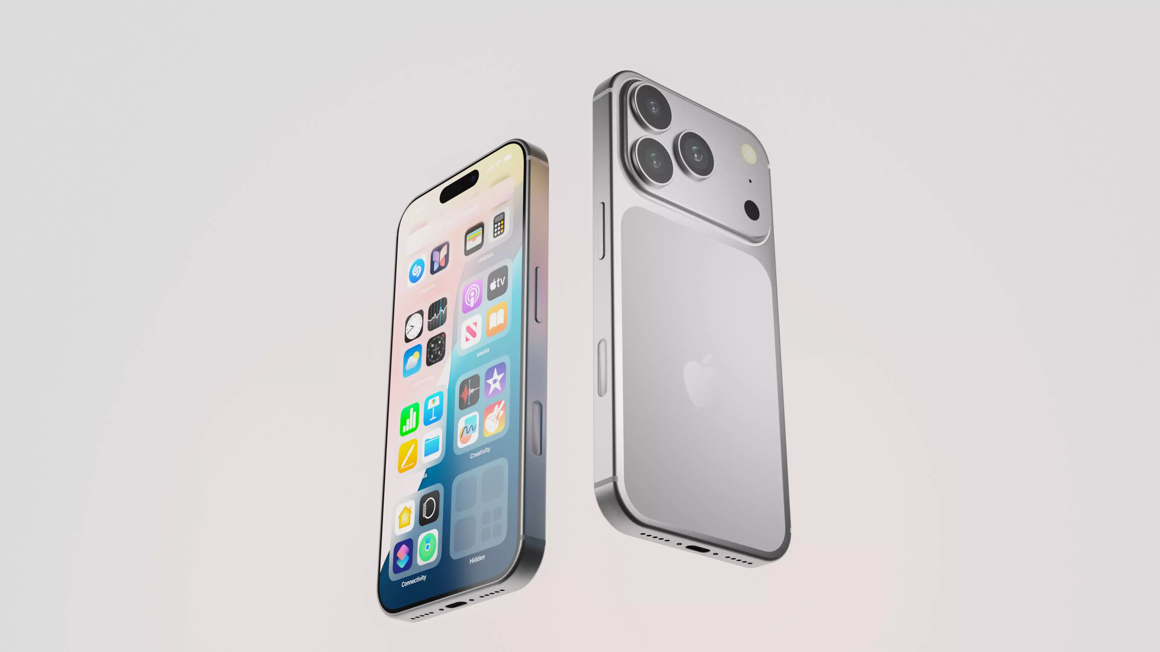 iPhone 17 Pro 3D Model High Quality Smartphone Visualization Free 3D model_8