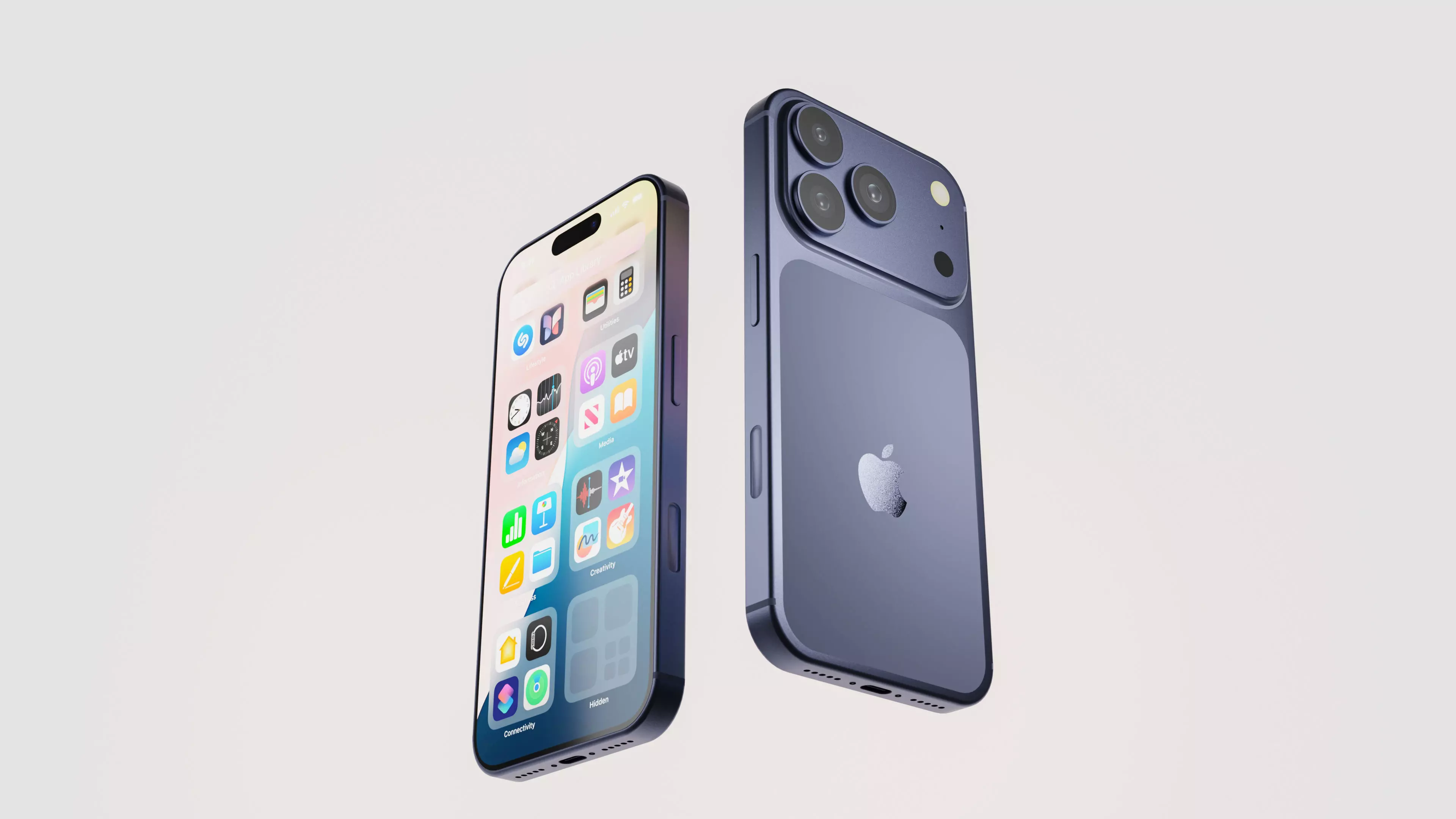 iPhone 17 Pro 3D Model High Quality Smartphone Visualization Free 3D model_4