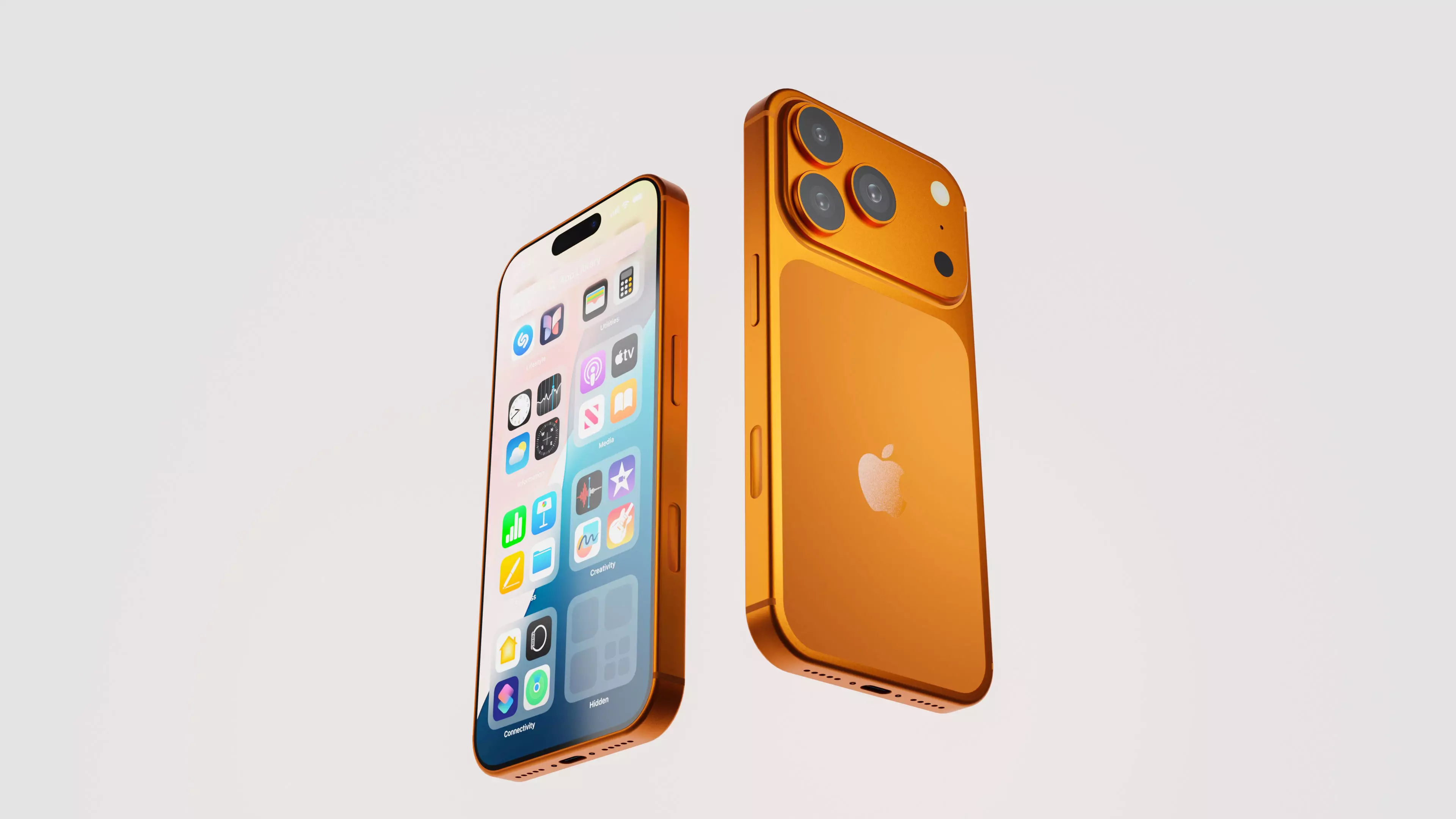 iPhone 17 Pro 3D Model High Quality Smartphone Visualization Free 3D model_7