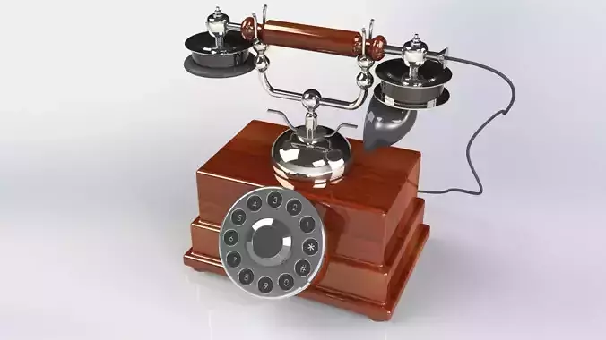 Retro style telephone