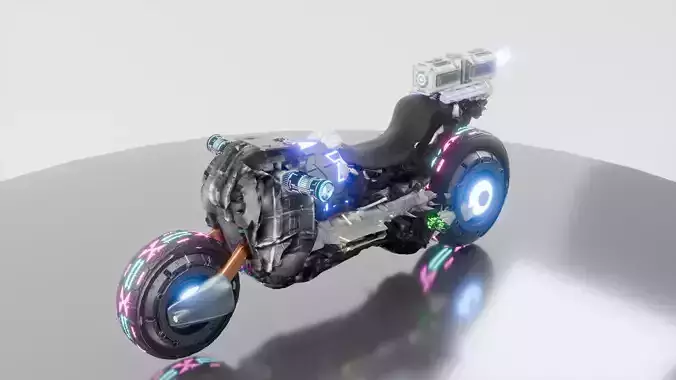 sci fi motorcycle