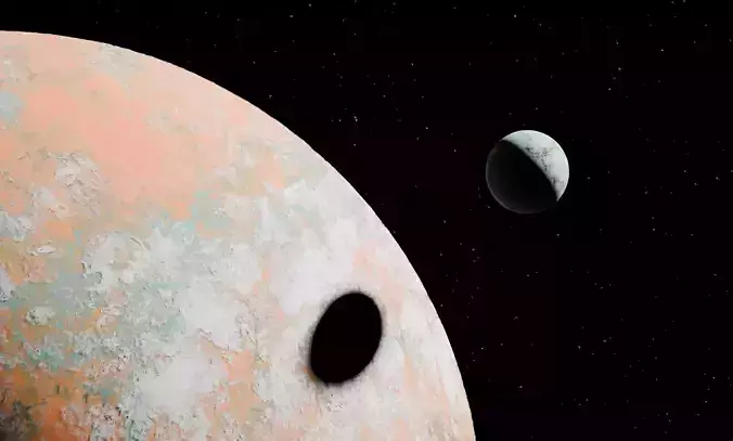 alien planet 3D model
