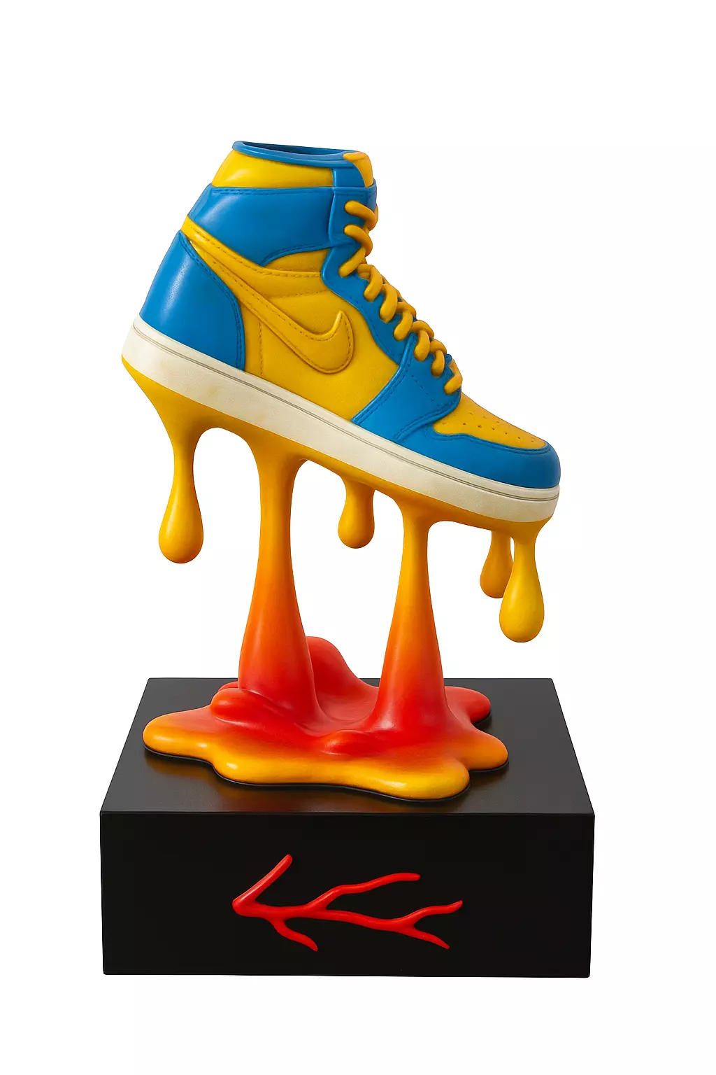 nike jordan sculpture 3D print model
