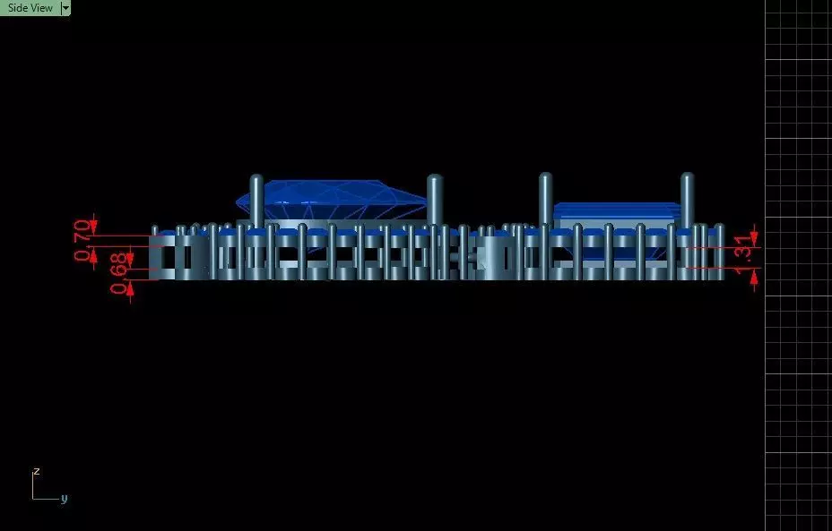 Emerald Half Set Jewelry model - Royale Emerald for her 3D print model_21