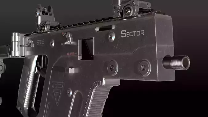 Submachine Gun 45 CAL