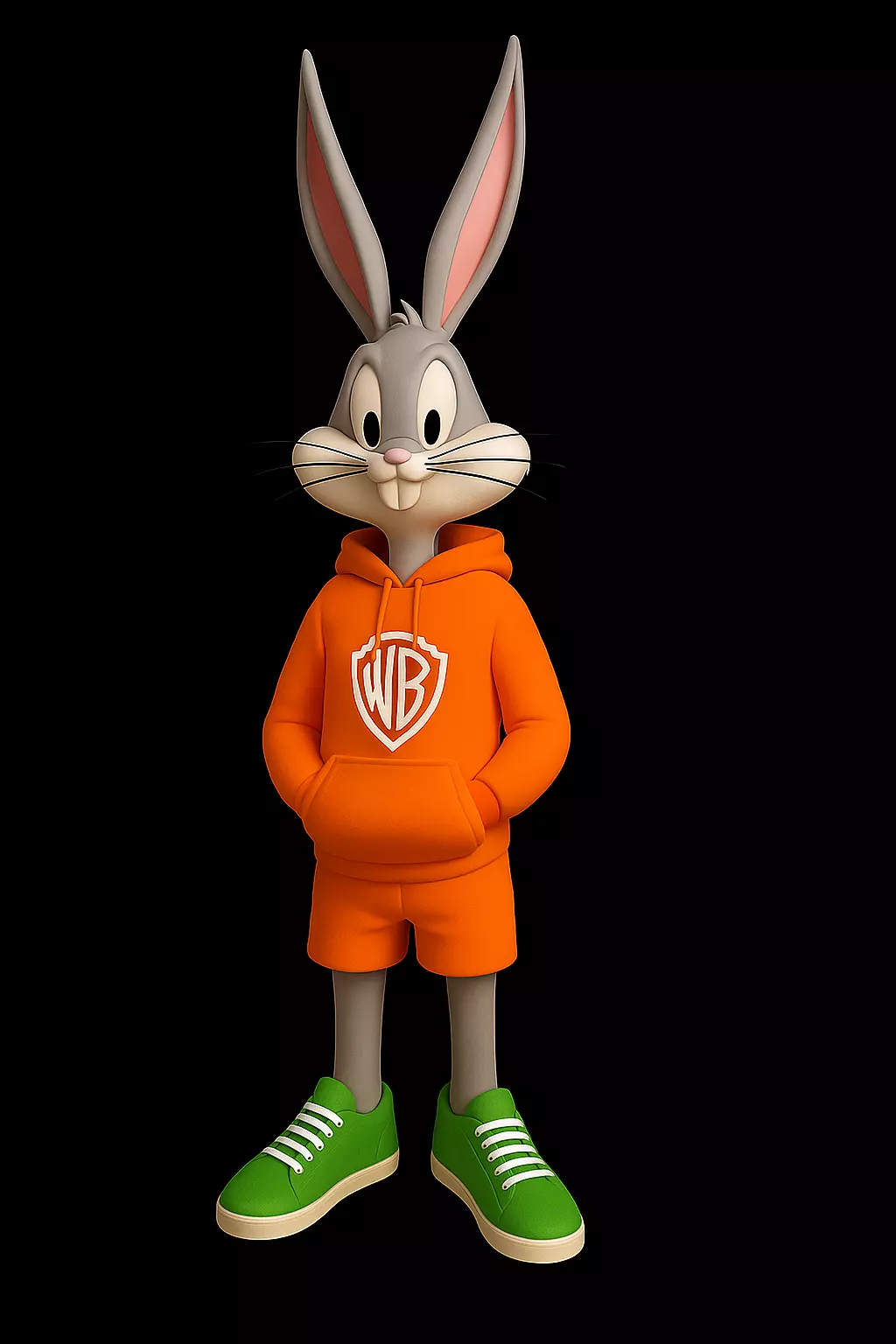 Bugs bunny urban vibes stl 3D print model