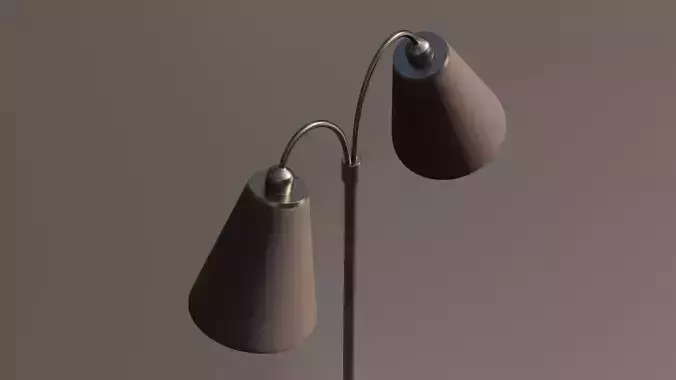 Modern Dual Head Floor Lamp