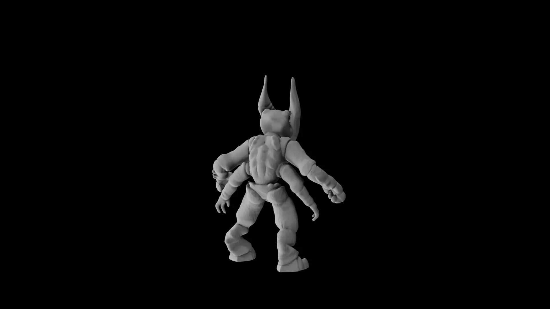 Masked Thri-Kreen Free 3D print model_2