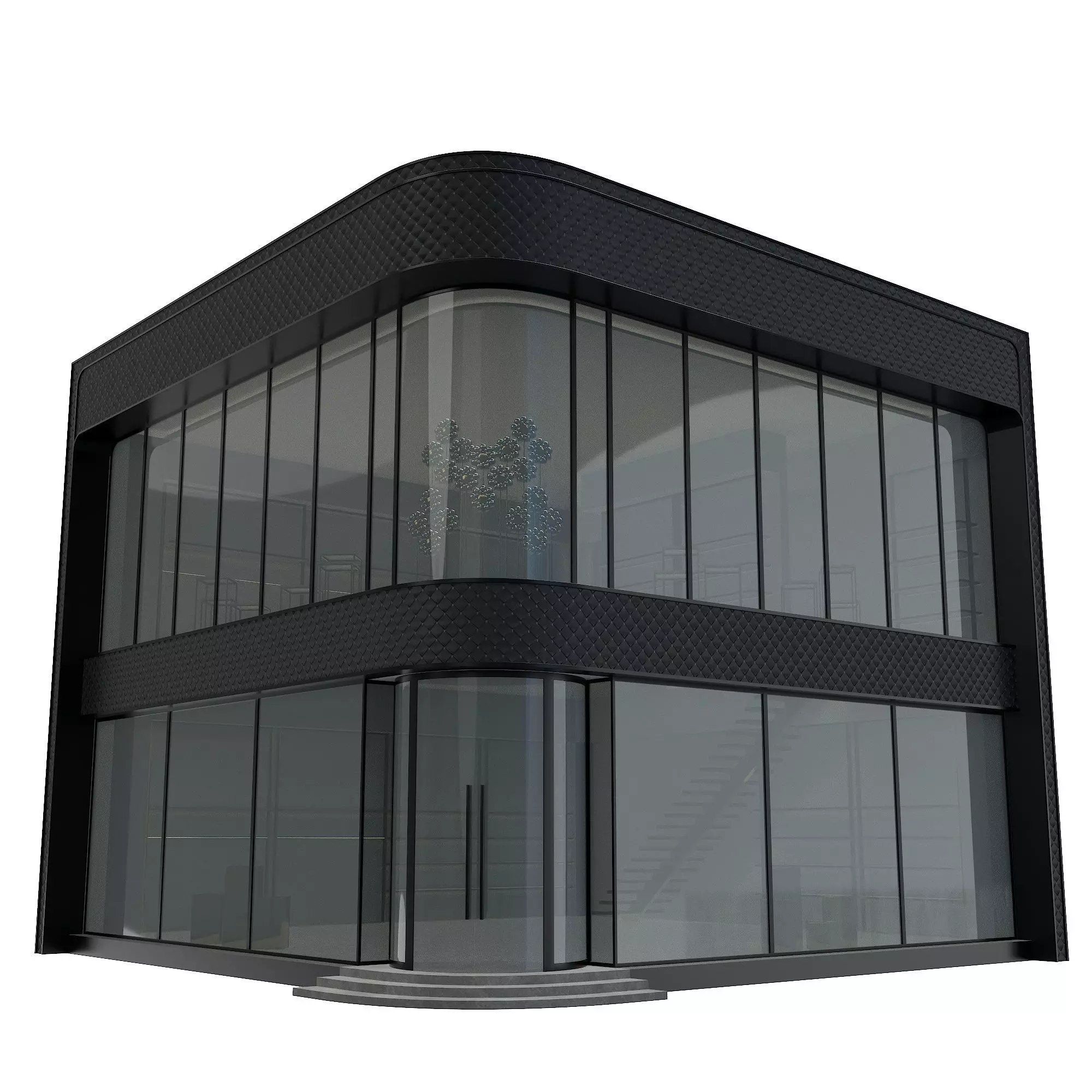 Dubai Cloth Shop Store Boutique Low-poly 3D model_10