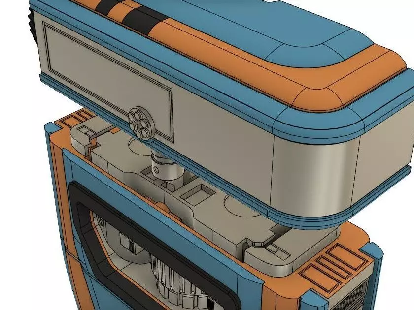 Pip Droid and Head Docking Station from Star Wars The Acolyte 3D print model_14