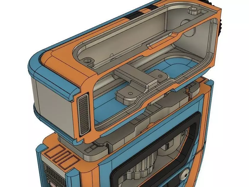 Pip Droid and Head Docking Station from Star Wars The Acolyte 3D print model_9